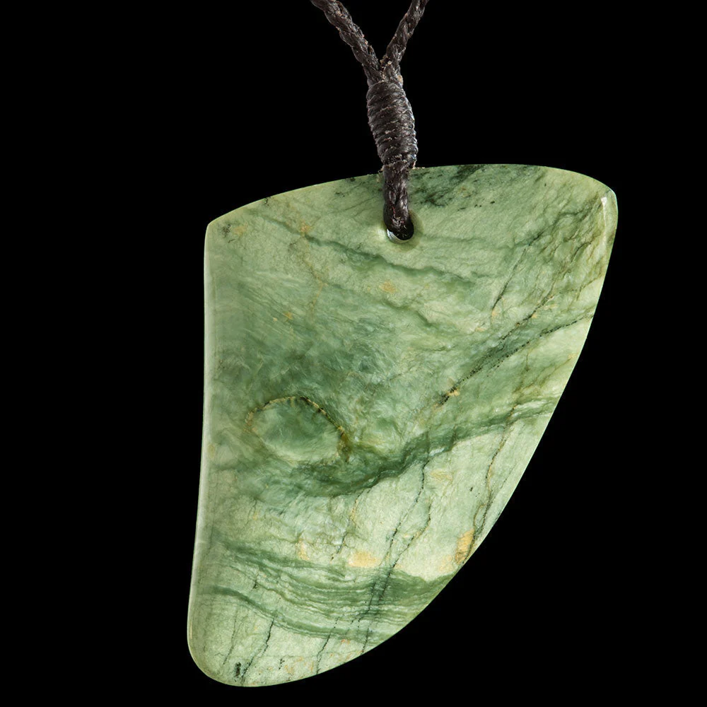 Large Jade Rei-Niho Pendant - Image 2