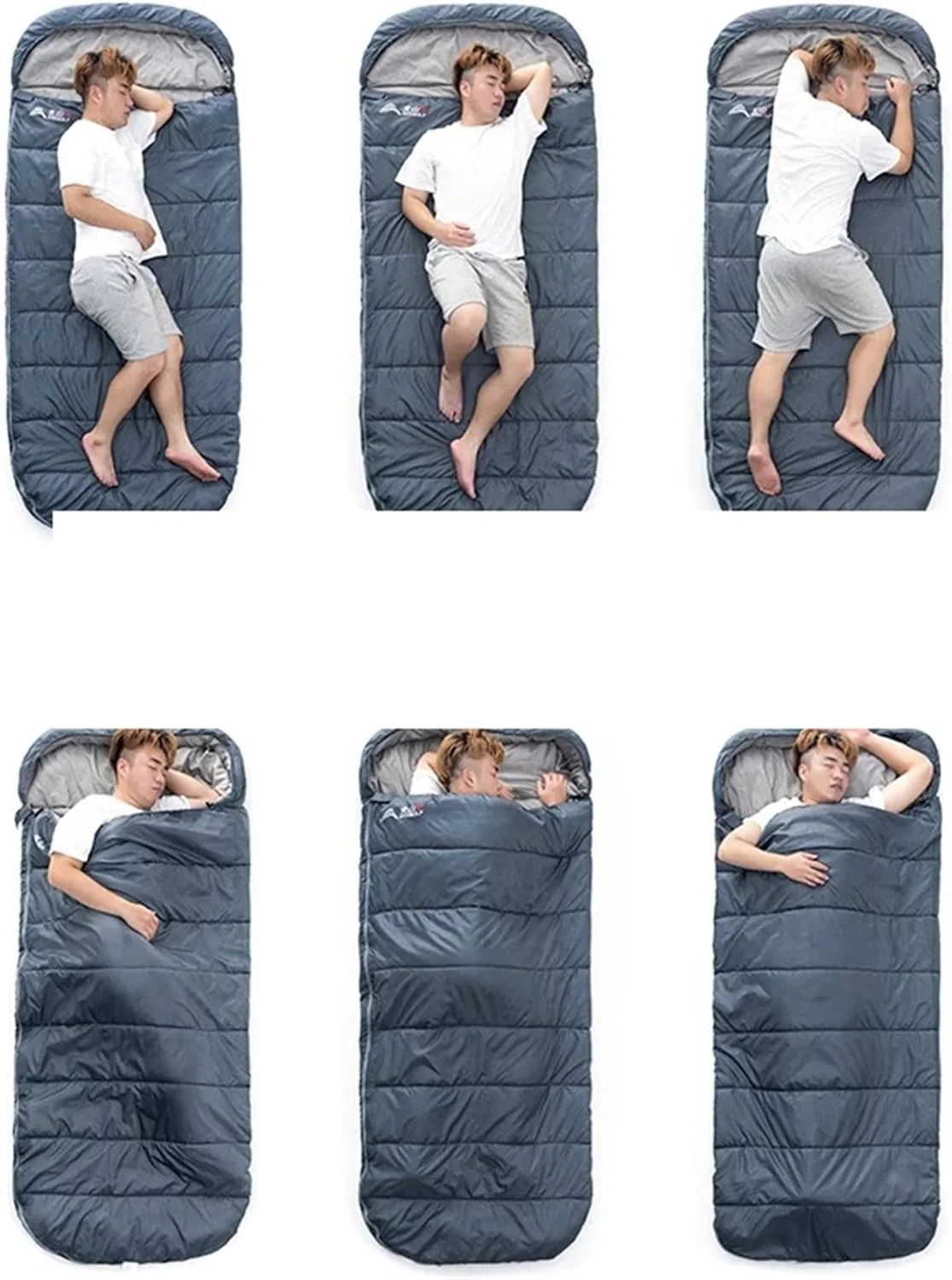 Large Rectangular Sleeping Bag – 230 x 100 cm, Ideal for Camping, Hiking, Picnic & Outdoor Use - Image 13