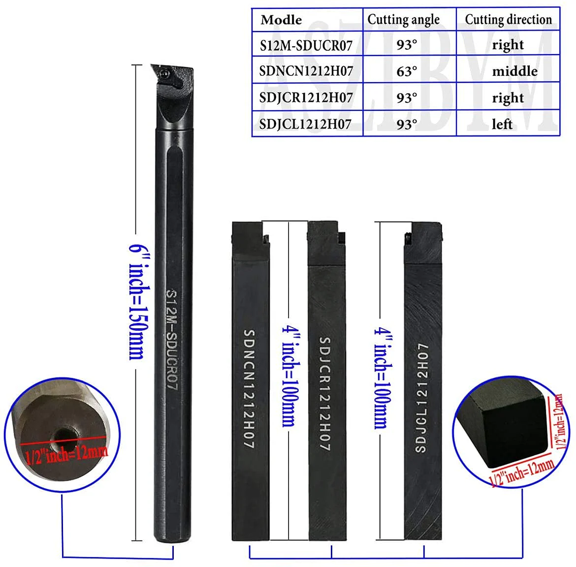Lathe Turning Tool Set - Image 6