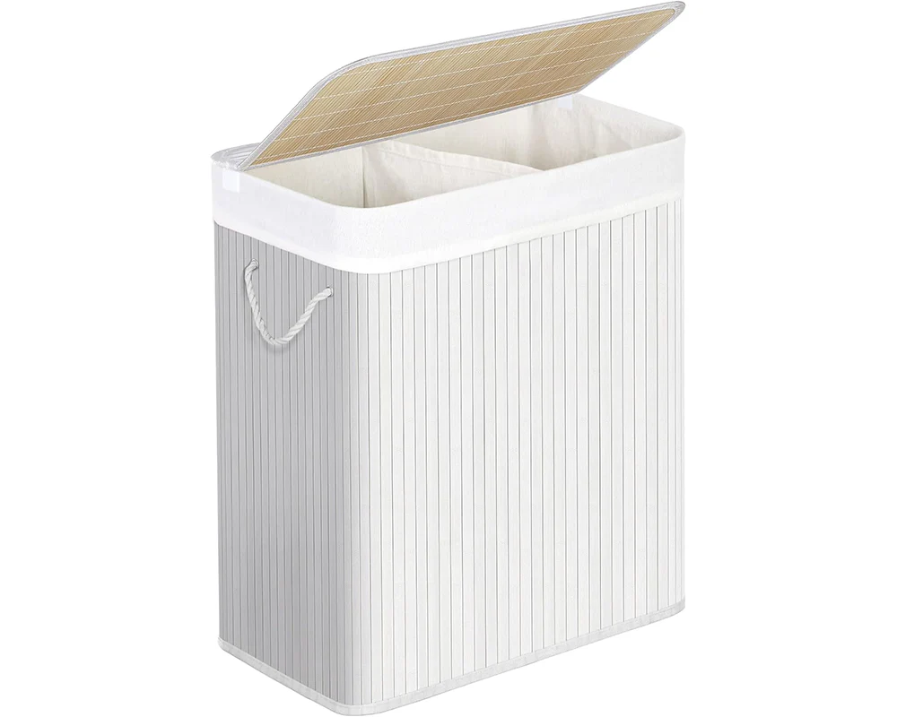 Laundry Basket Large Basket with Lid - Image 9