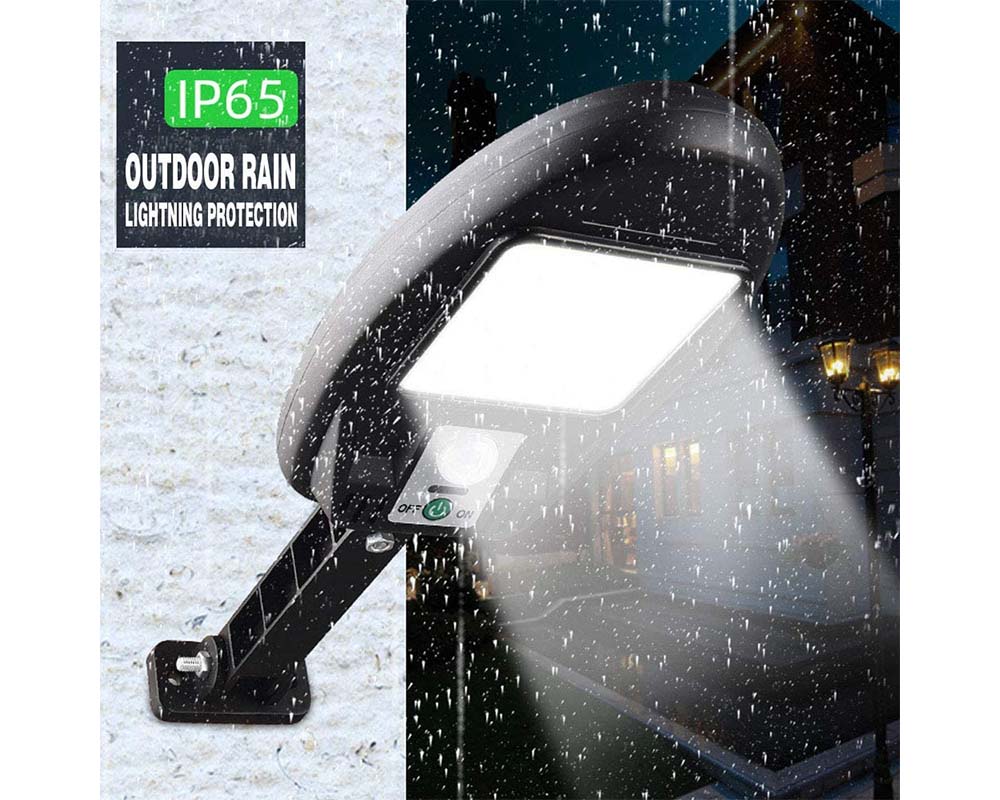 72 LED COB Solar Powered PIR Motion Sensor Security Wall Lights - Image 7
