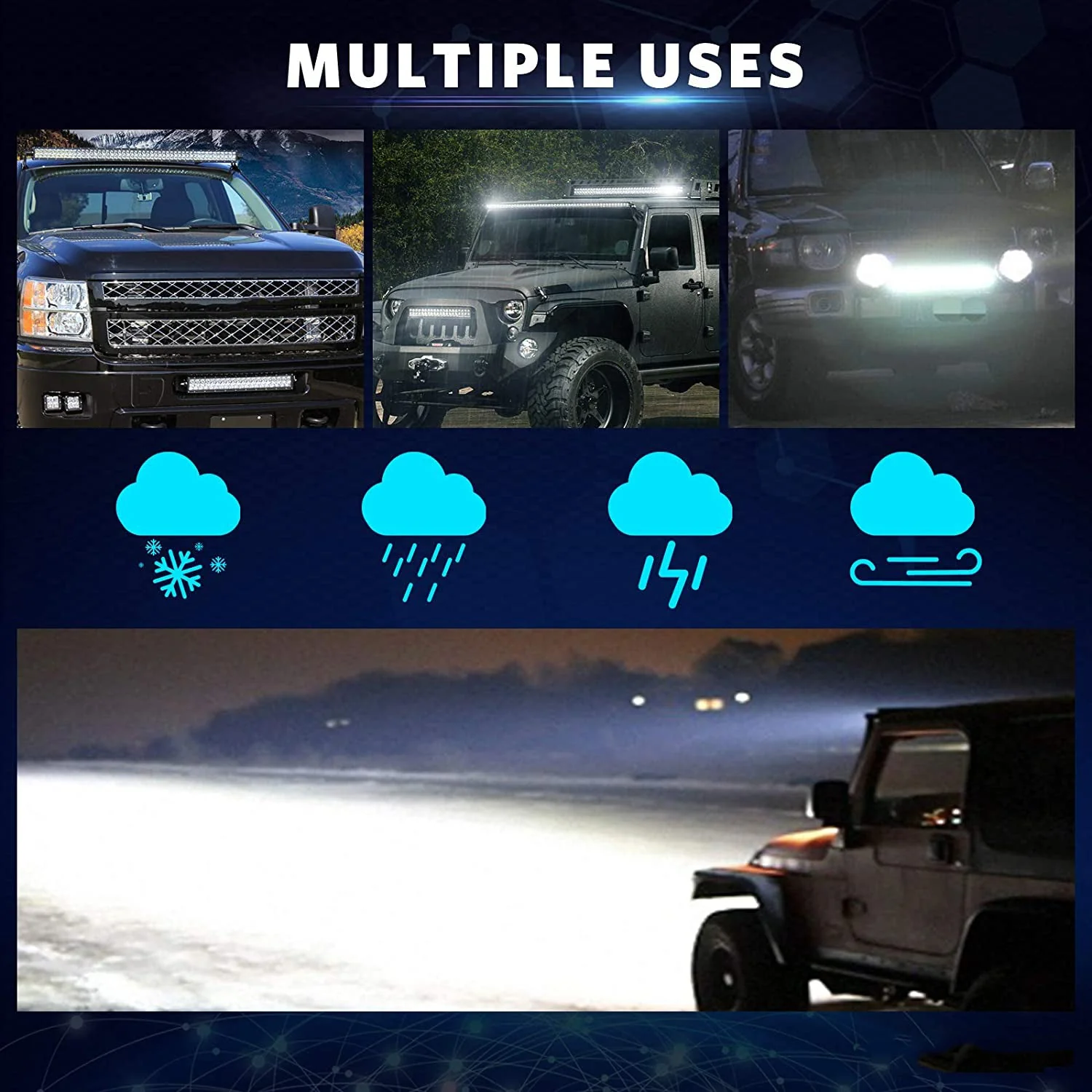 Led Light Bar 620W - Image 10