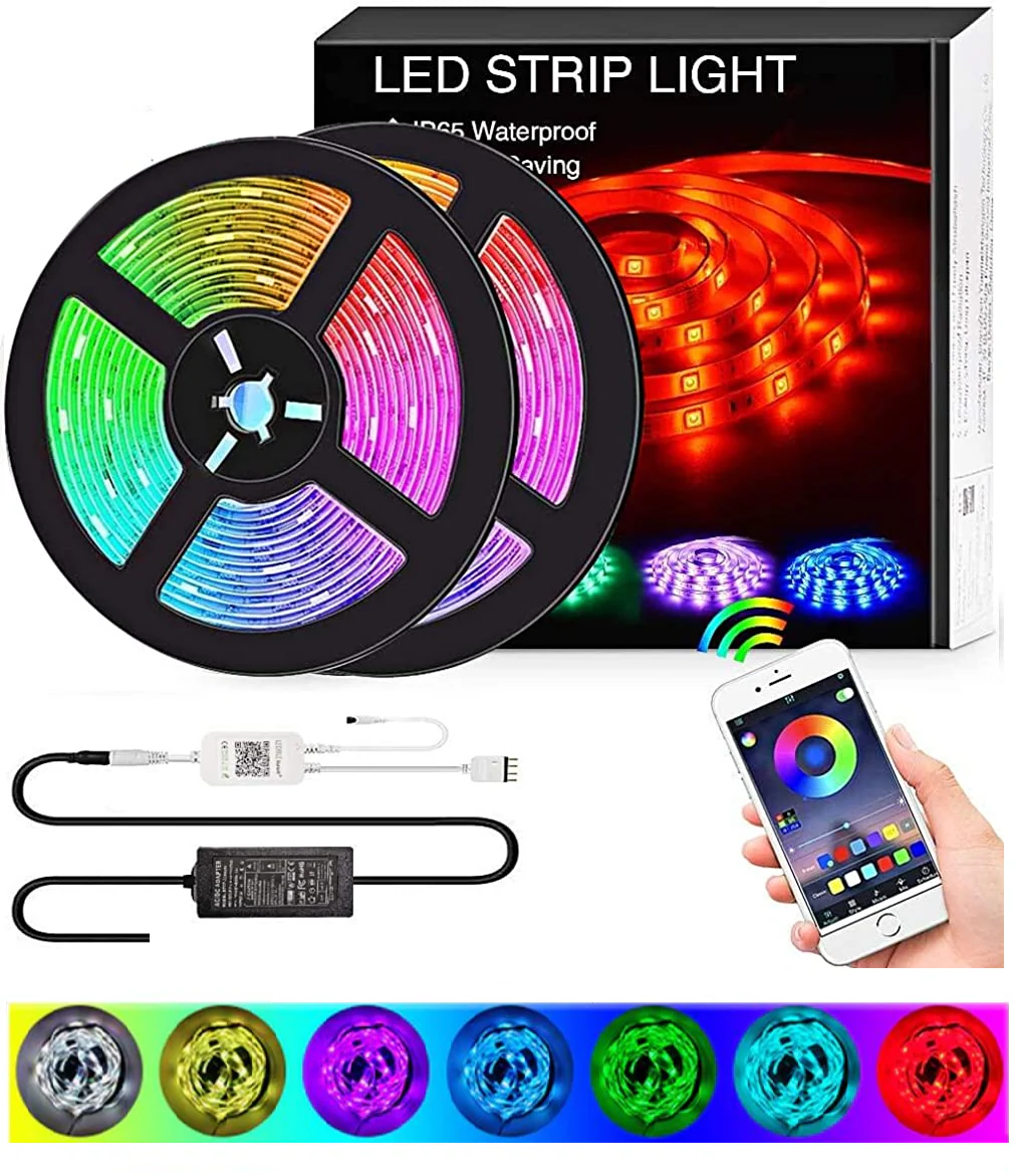 LED strip Light RGB 10M App Control - Image 2