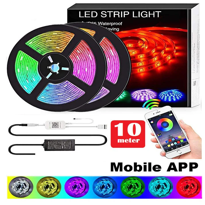 LED strip Light RGB 10M App Control - Image 4