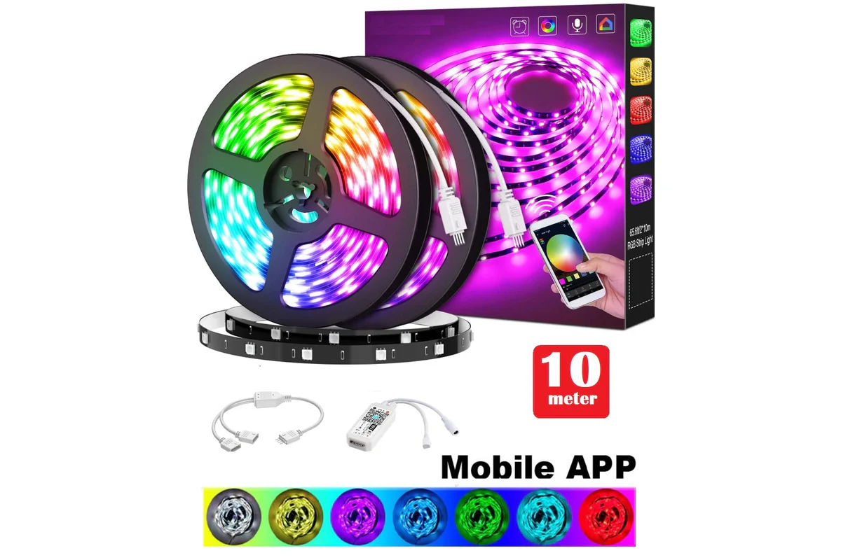 LED strip Light RGB 10M App Control - Image 5