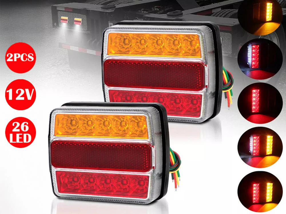 LED Trailer Tail lights Kit Submersible - Image 3