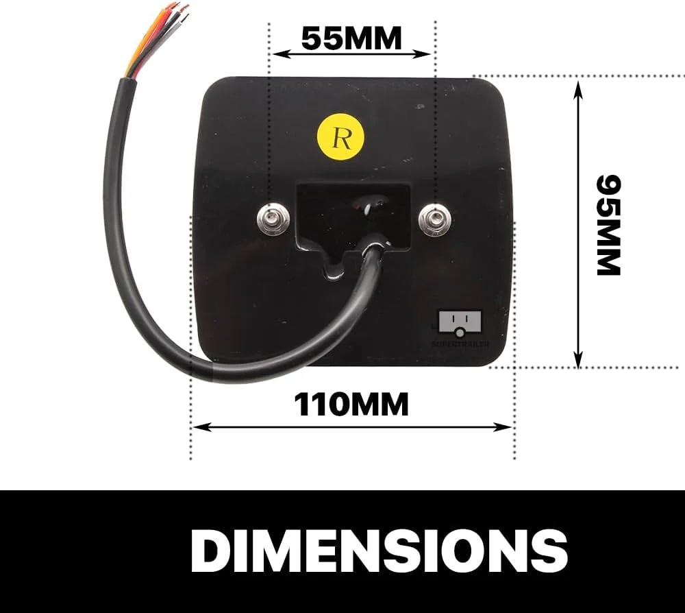 LED Trailer Tail lights Kit Submersible - Image 5