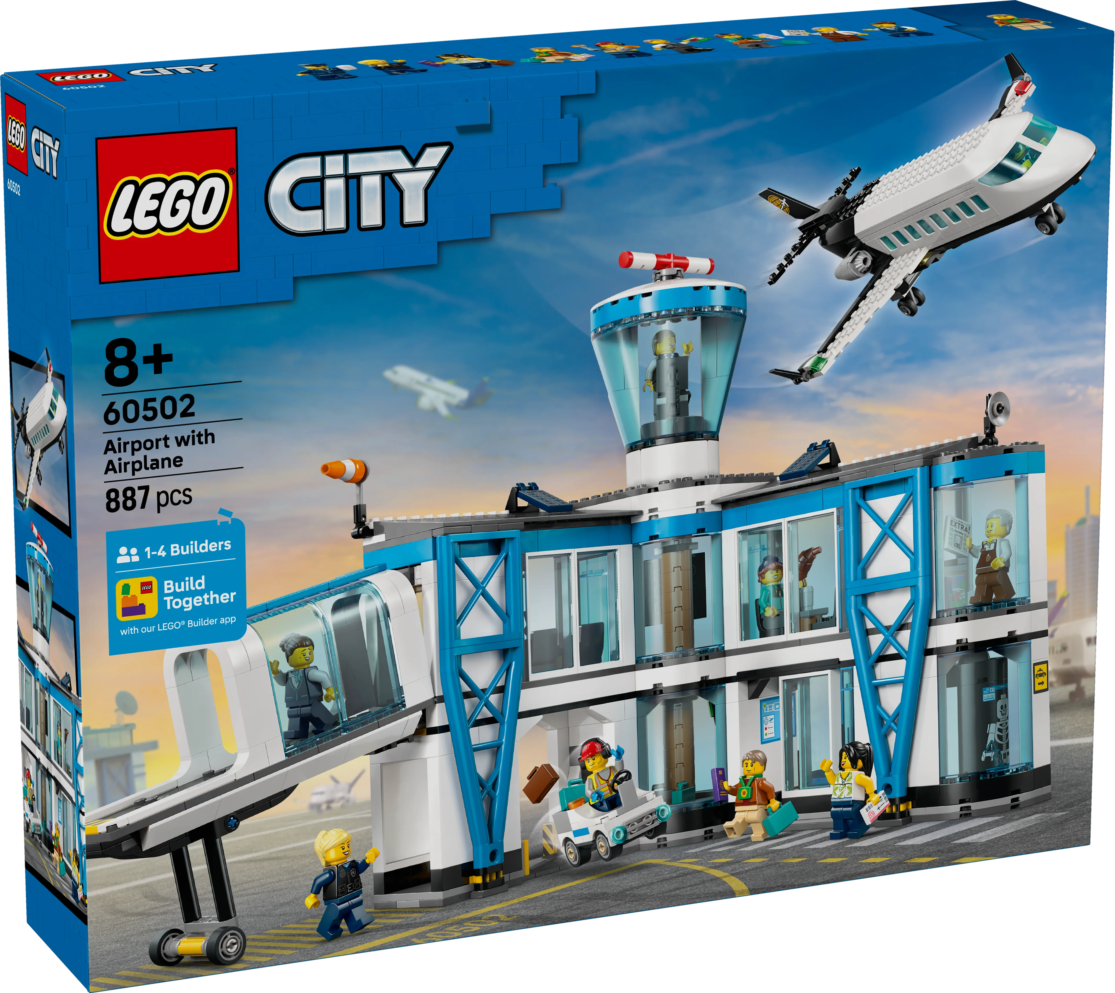 LEGO City: Airport with Airplane (60502) - Image 2