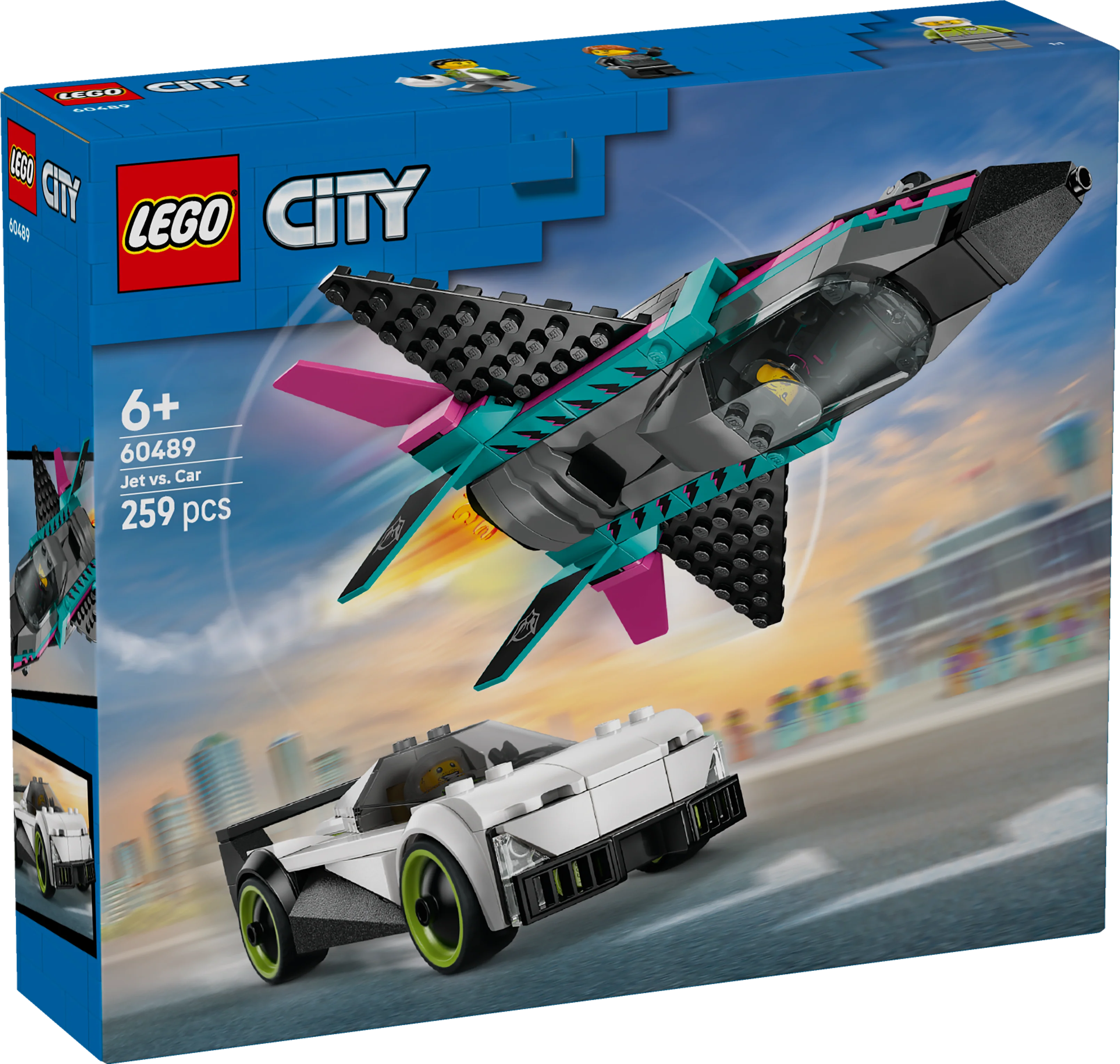 LEGO City: Jet vs Car (60489) - Image 2