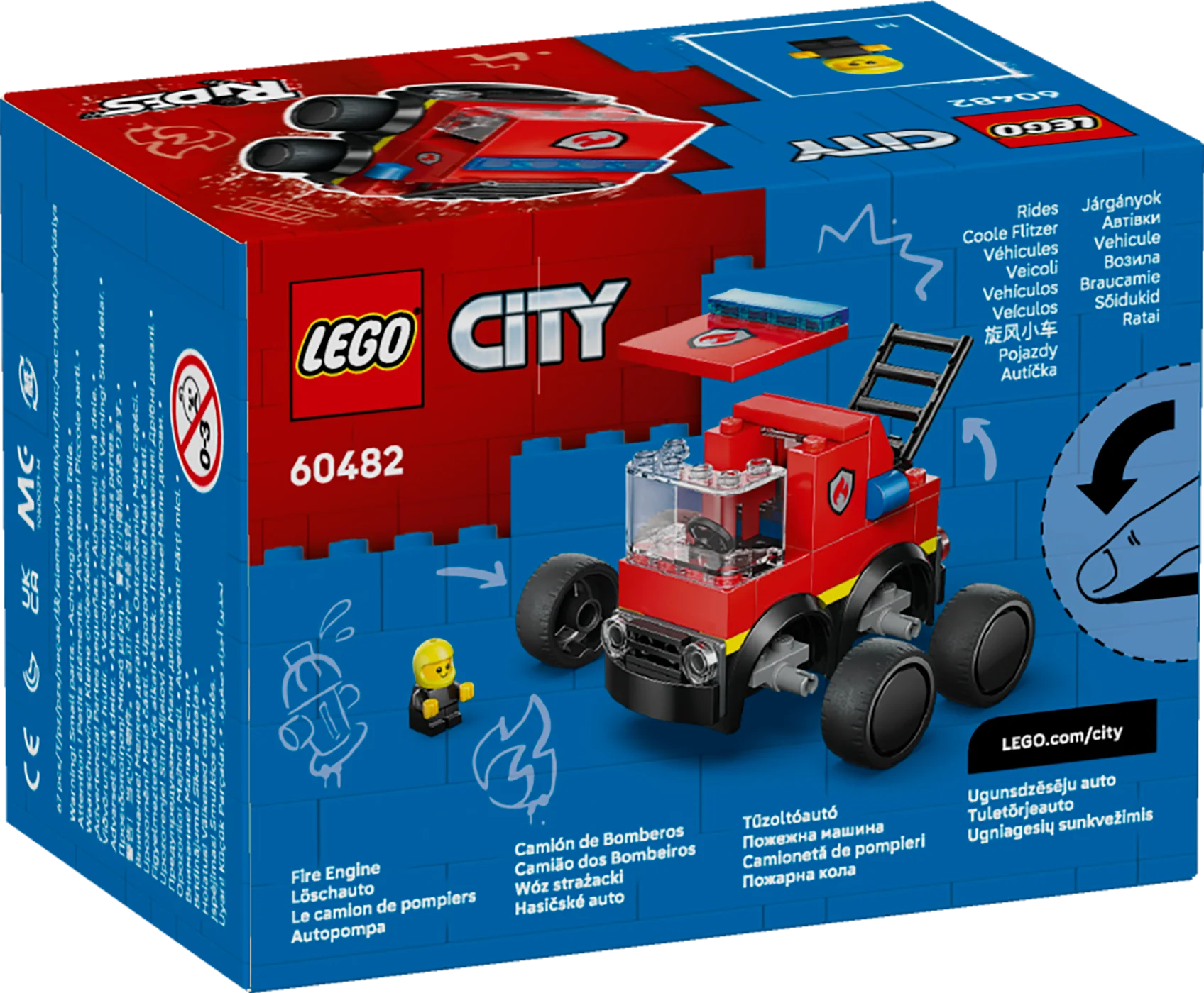 LEGO City: Rides Fire Engine (60482) - Image 3