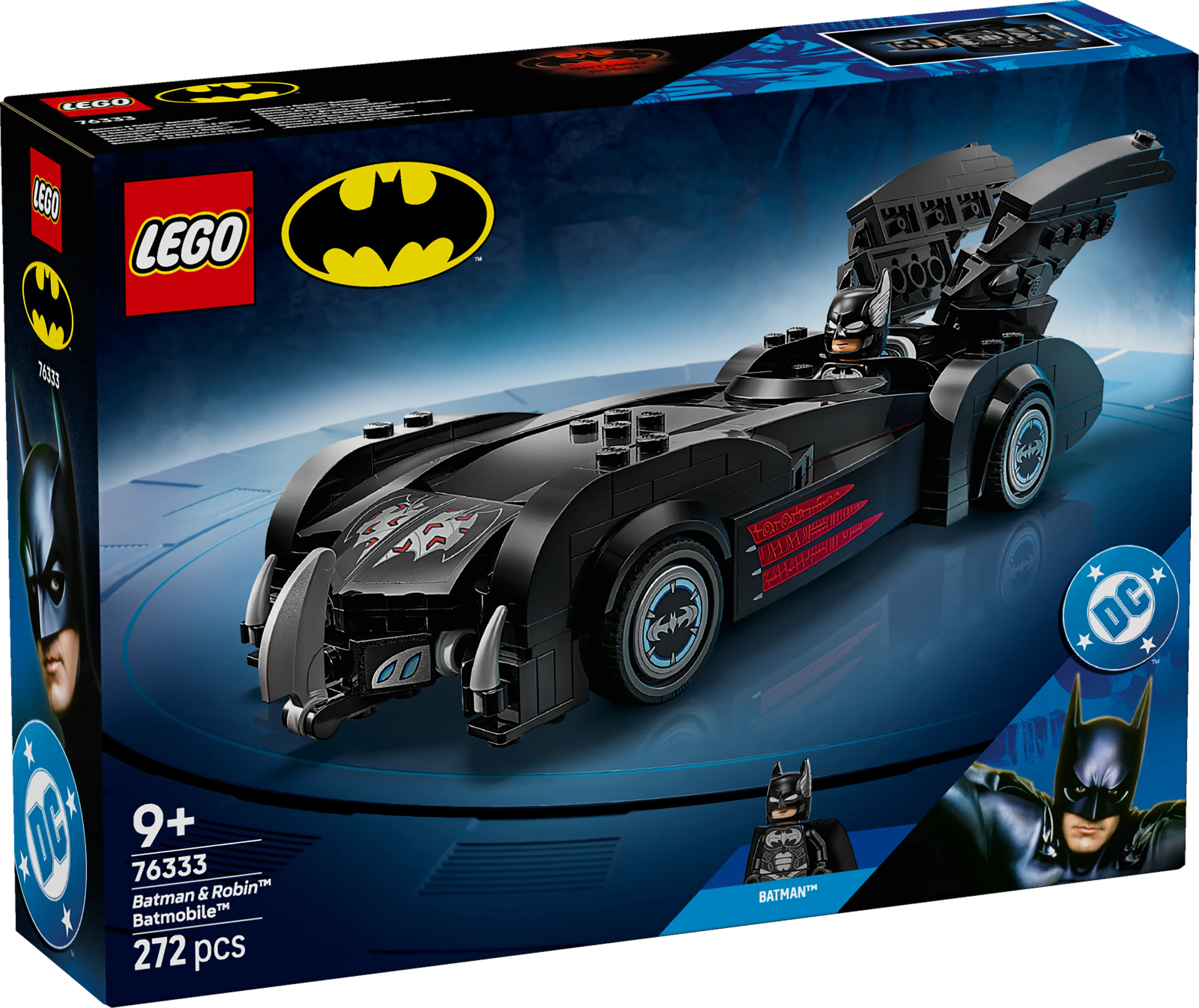 LEGO DC Batman: Batman & Robin Batmobile (76333) - Image 2