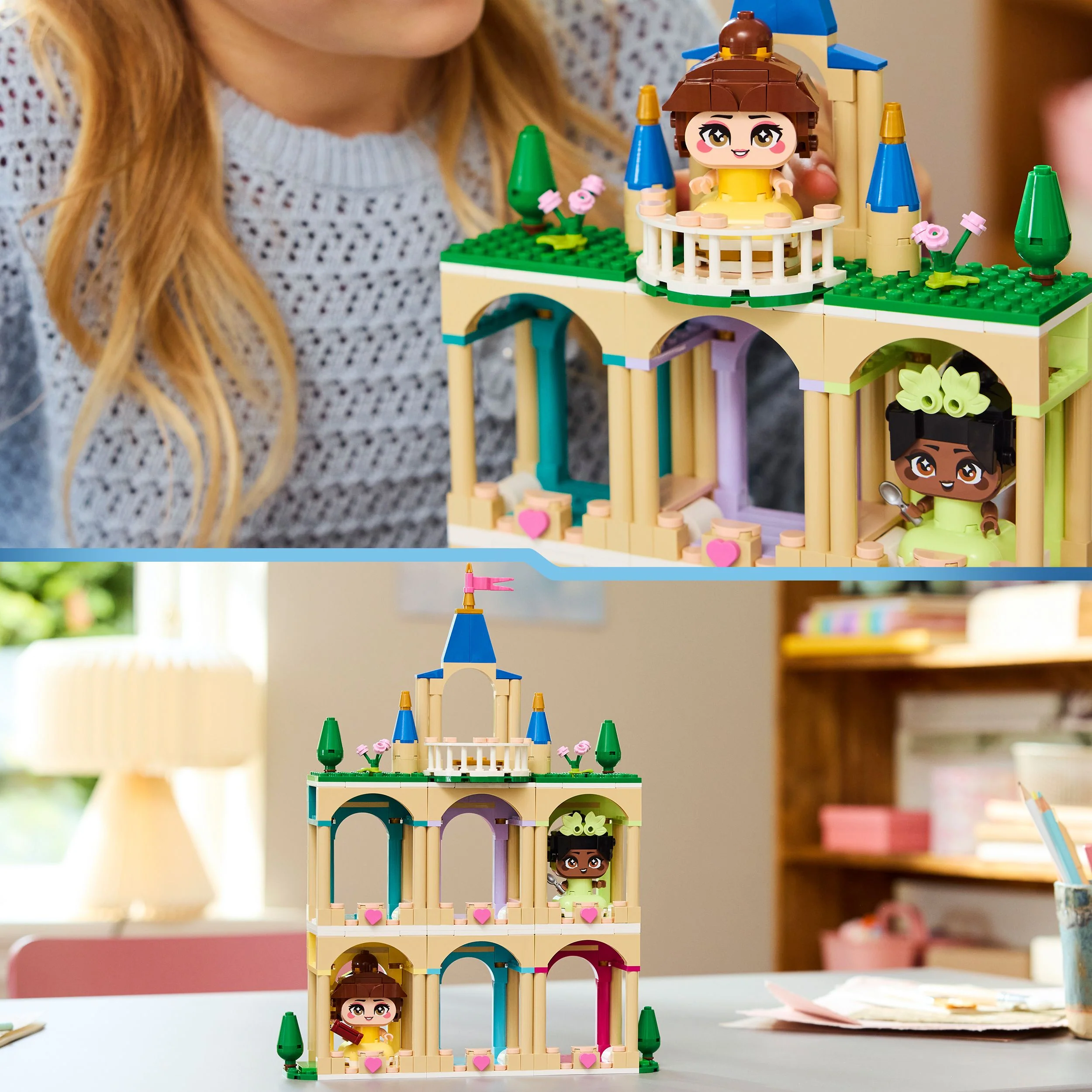 LEGO Disney Princess: Mini Belle & Tiana with Castle (43291) - Image 9