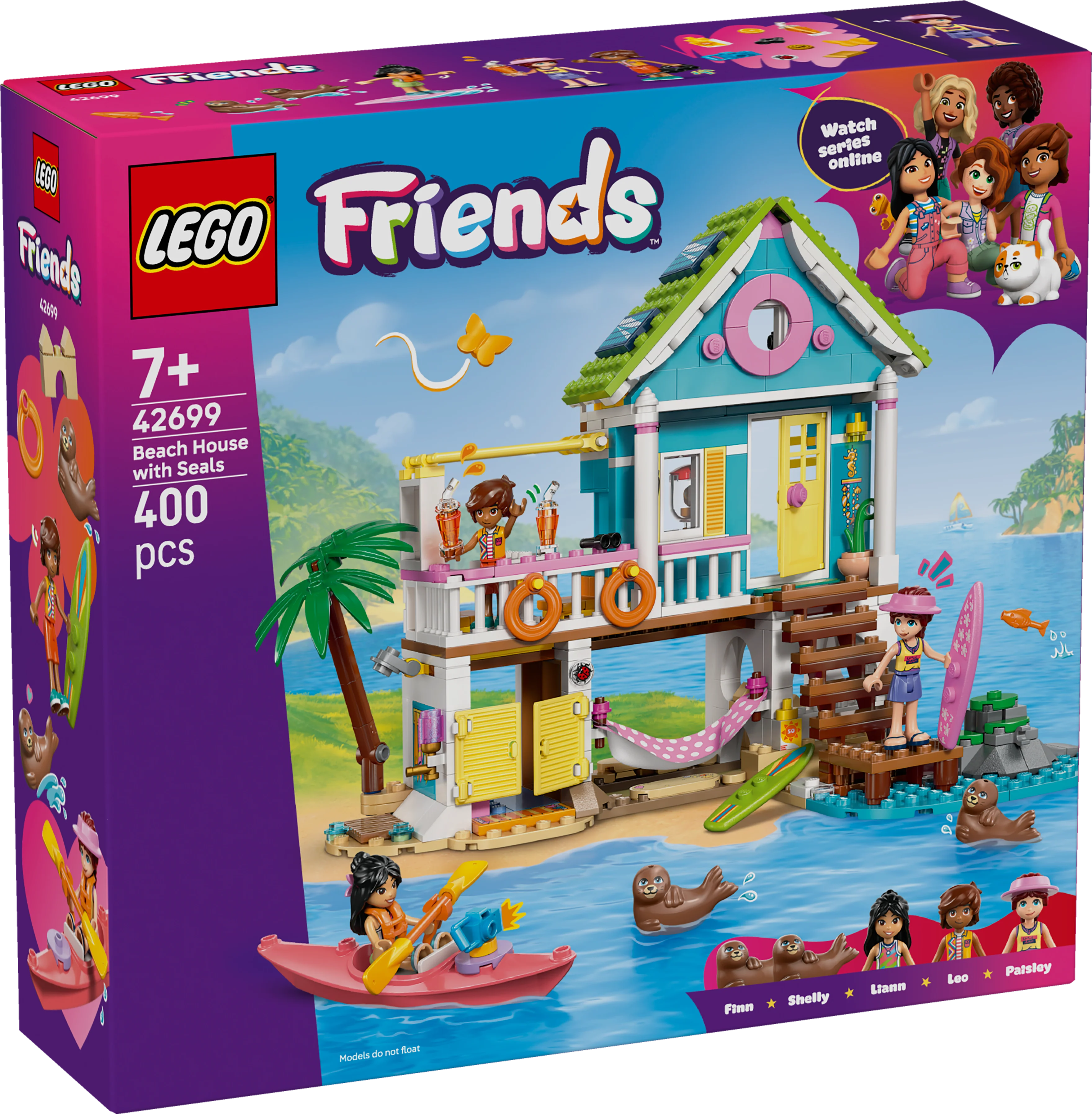 LEGO Friends: Beach House with Seals (42699) - Image 2