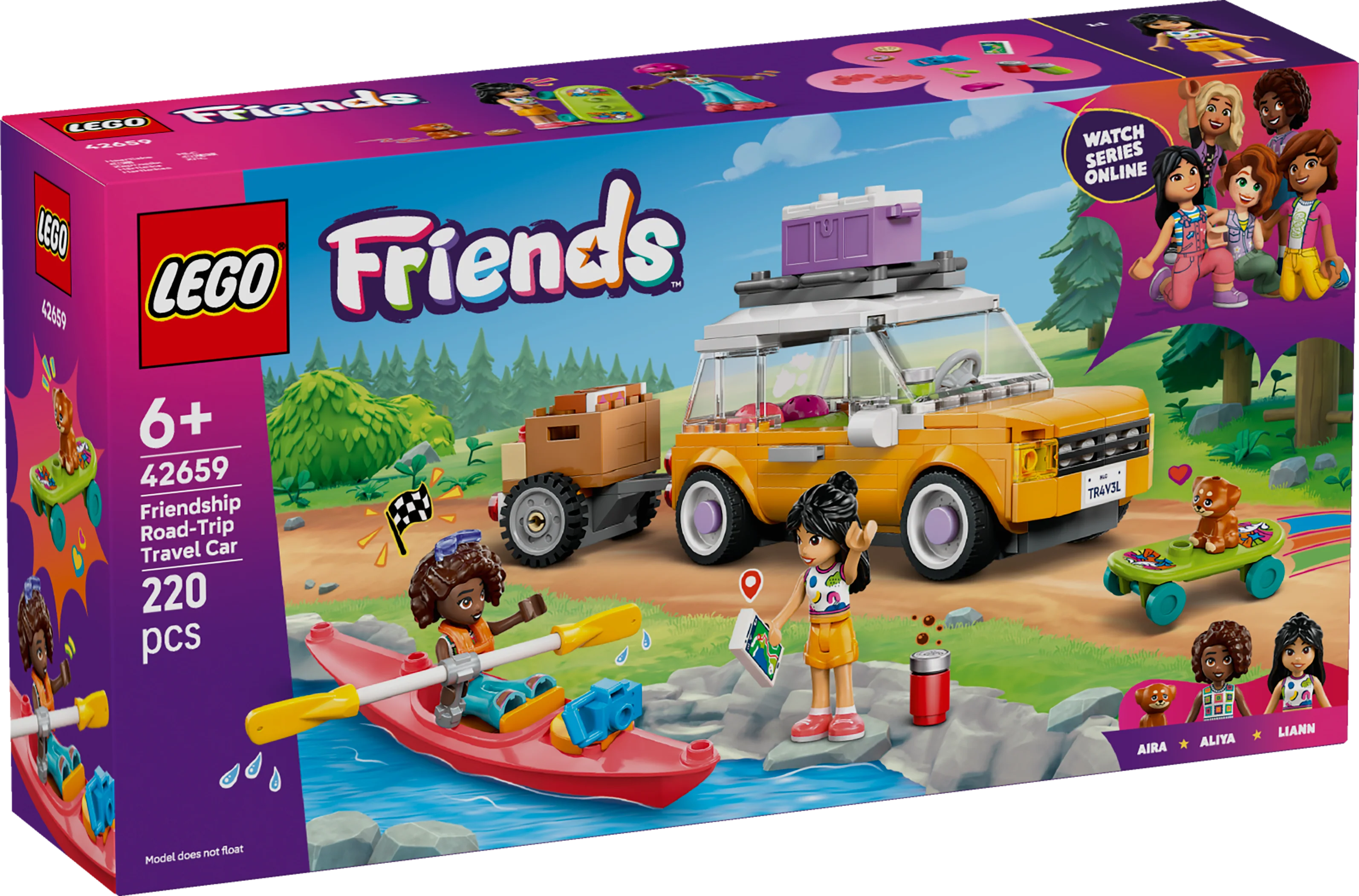 LEGO Friends: Friendship Road-Trip Travel Car (42659) - Image 2