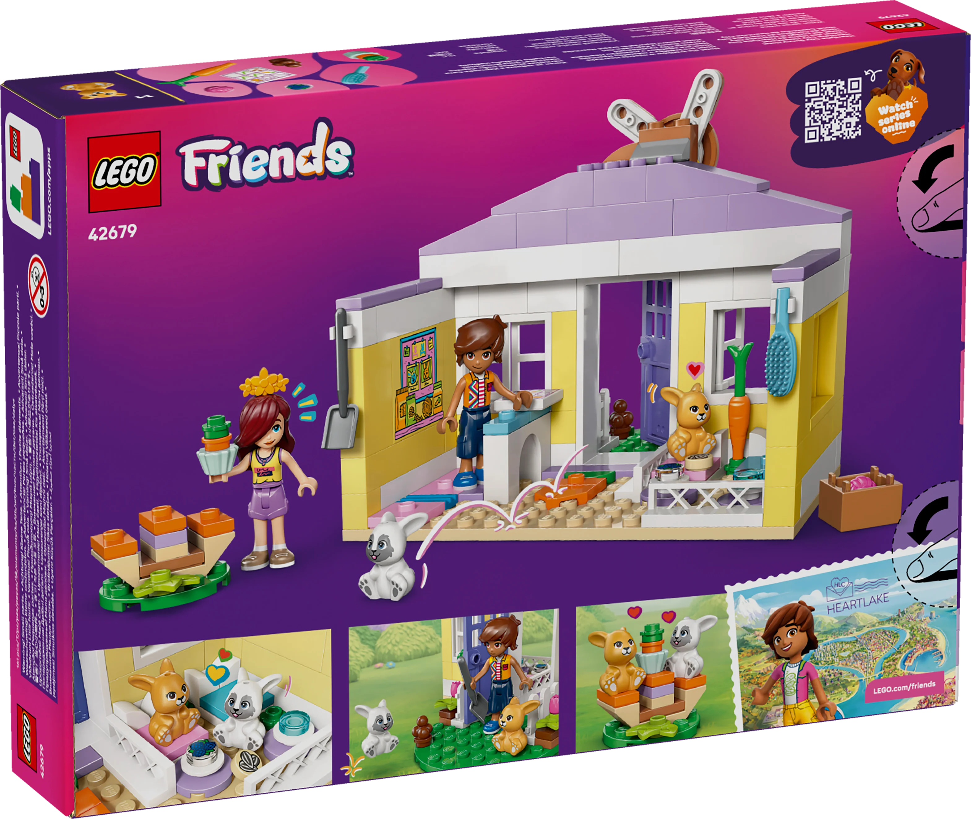 LEGO Friends: Heartlake City Bunny Hotel (42679) - Image 3