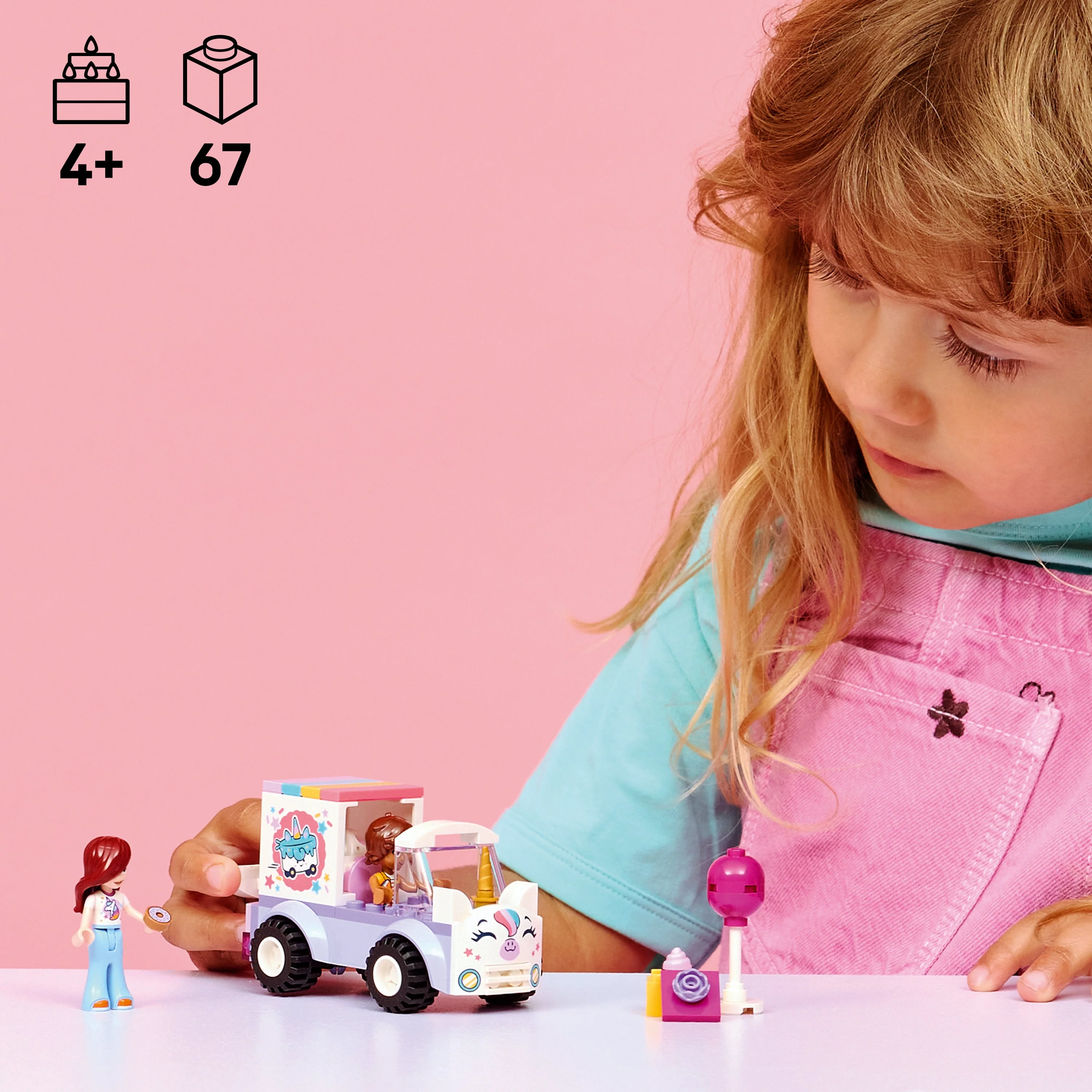 LEGO Friends: Unicorn Cake Delivery Car (42675) - Image 5