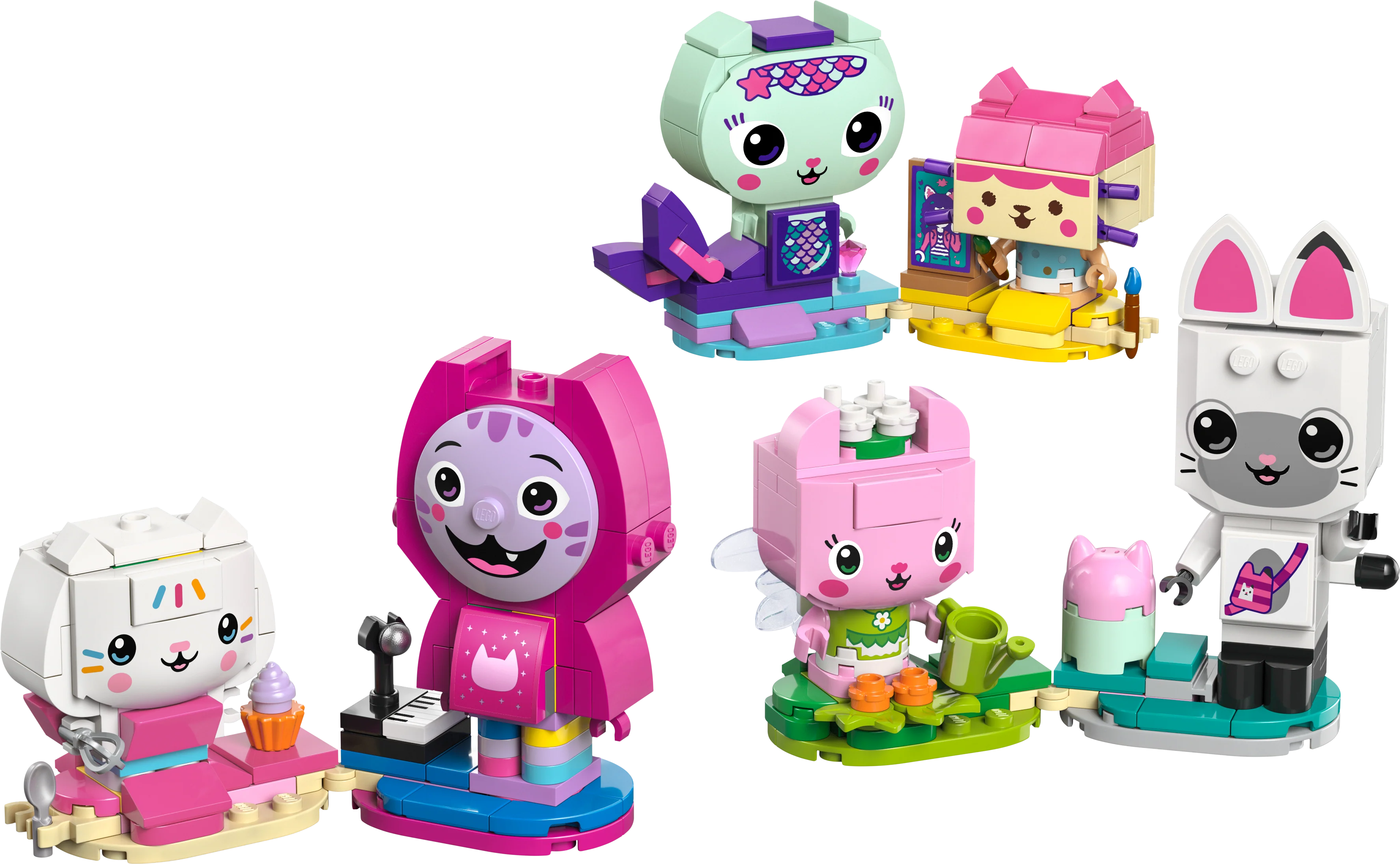 LEGO Gabbys Dollhouse: Gabbys Brick-Built Cat Friends (11215) - Image 11