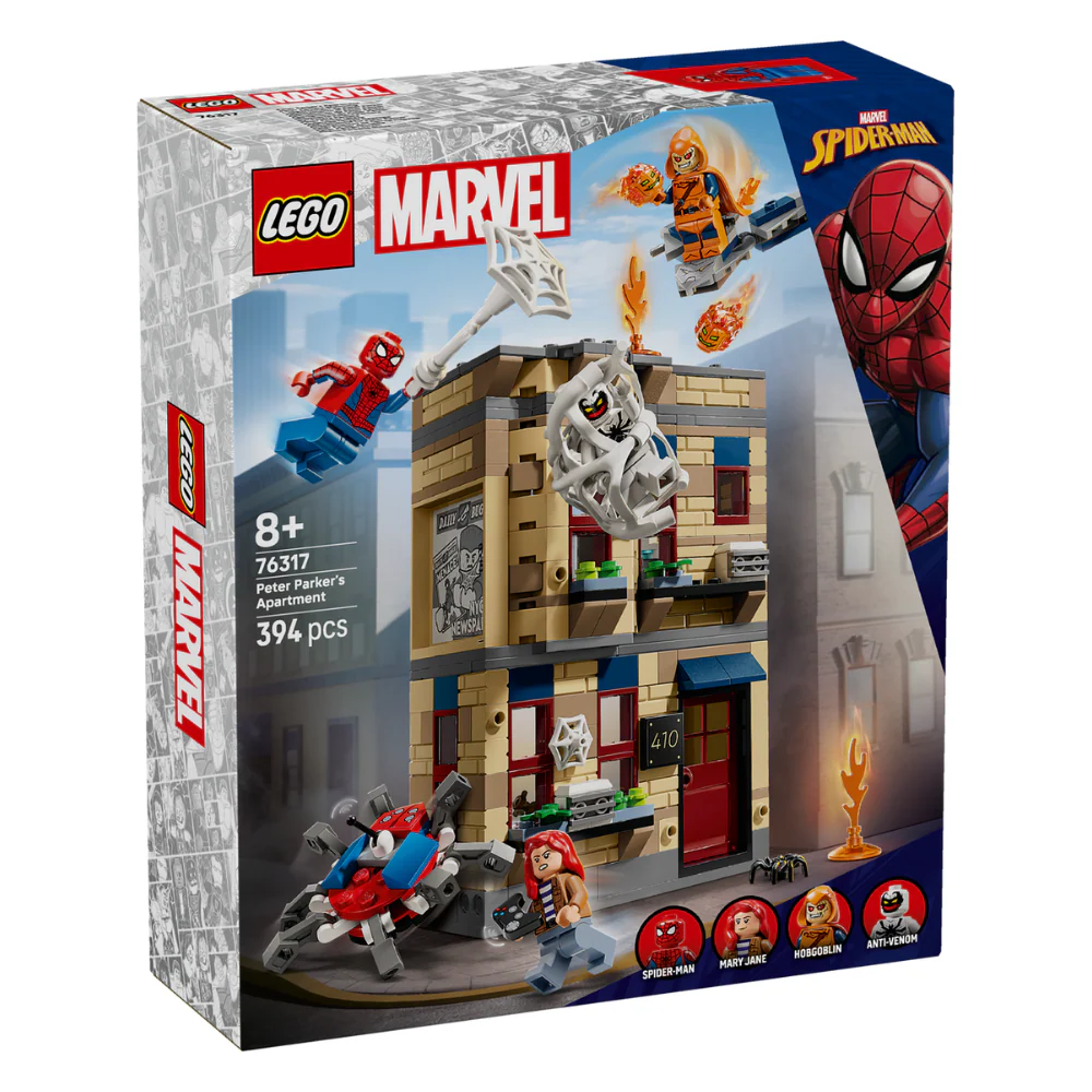 LEGO Marvel: Peter Parkers Apartment (76317) - Image 2
