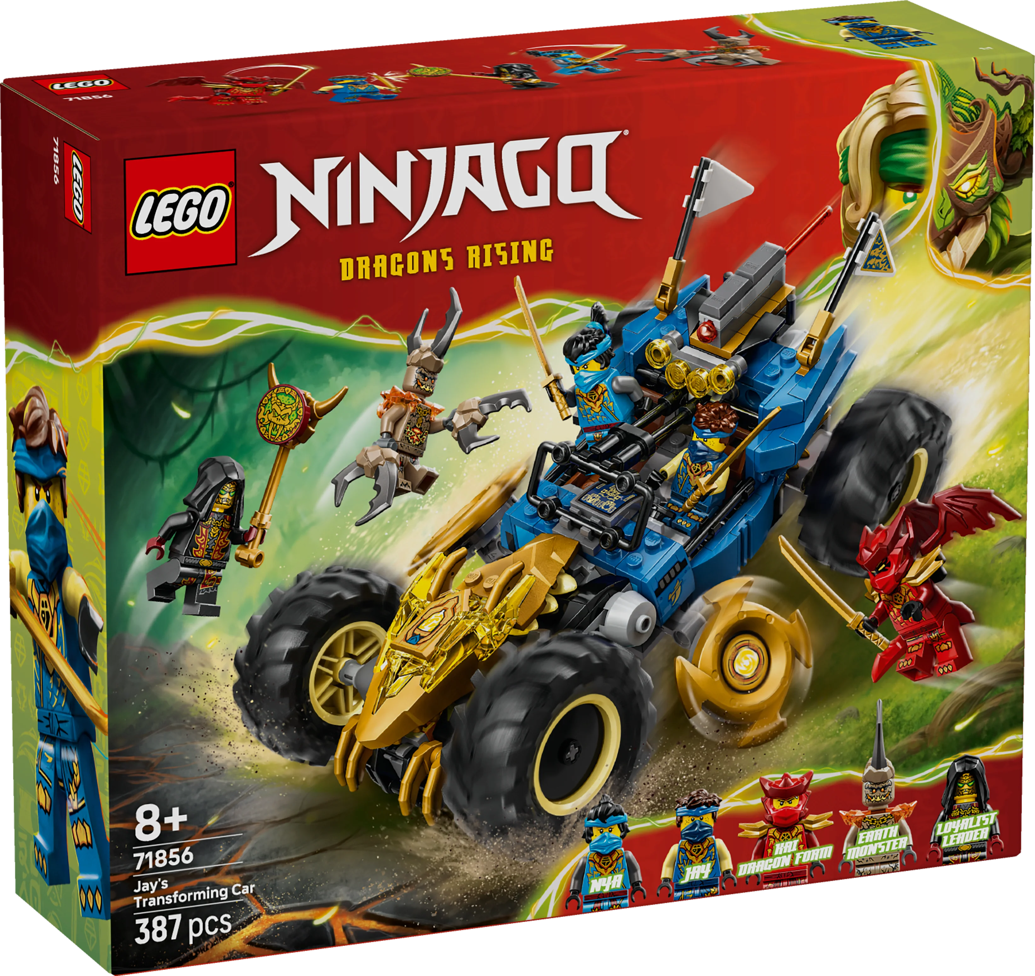 LEGO NINJAGO: Jays Transforming Car (71856) - Image 2