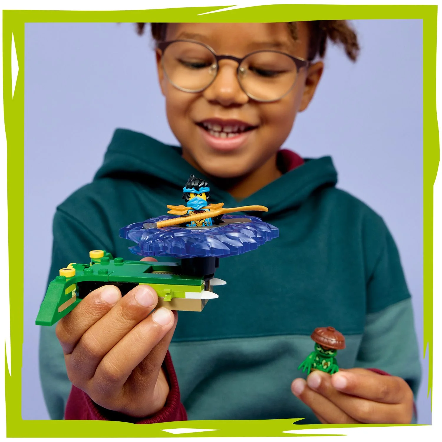 LEGO NINJAGO: Nya vs Mutation Monster Spinner (71849) - Image 10