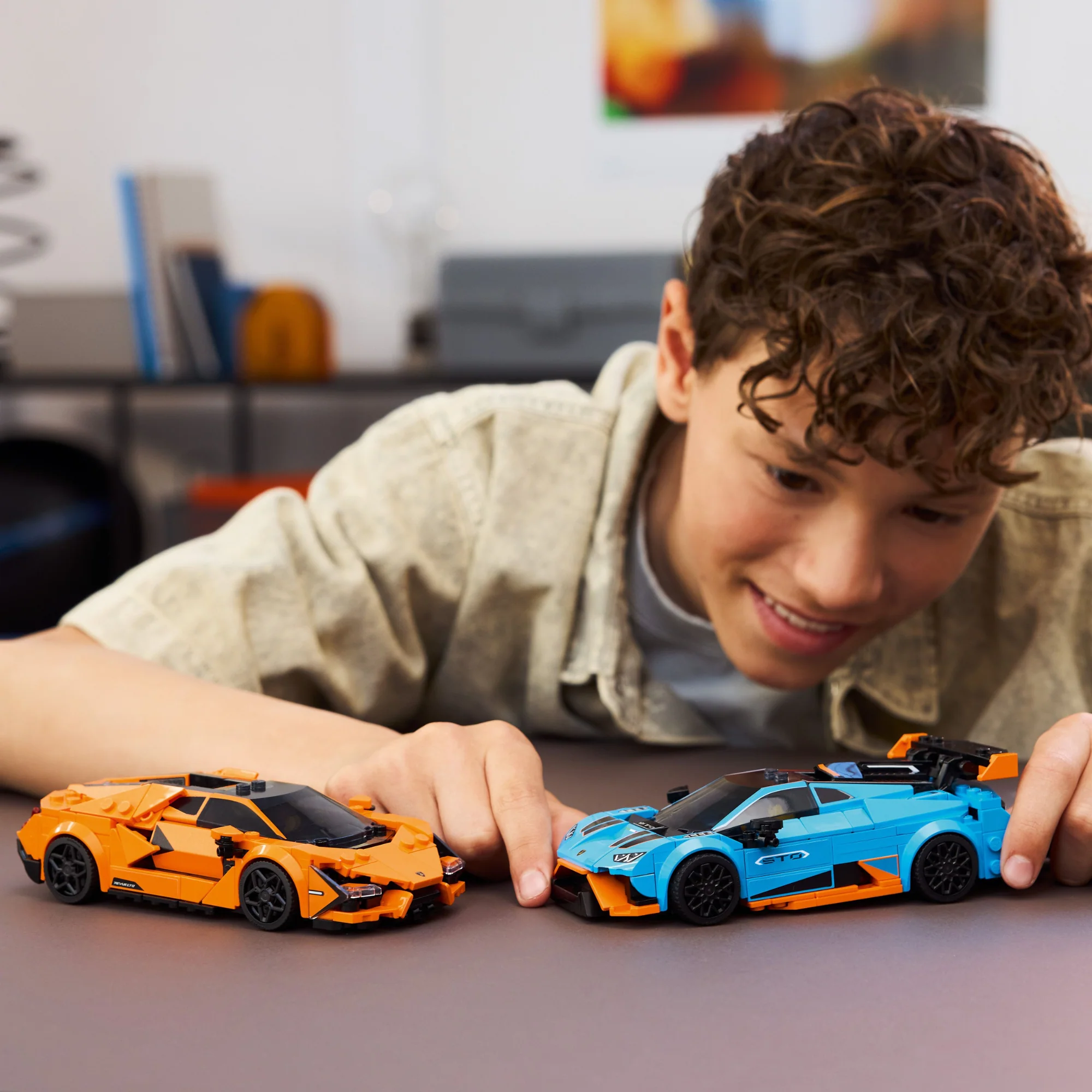 LEGO Speed Champions: Lamborghini Revuelto & Huracan STO (77238) - Image 4