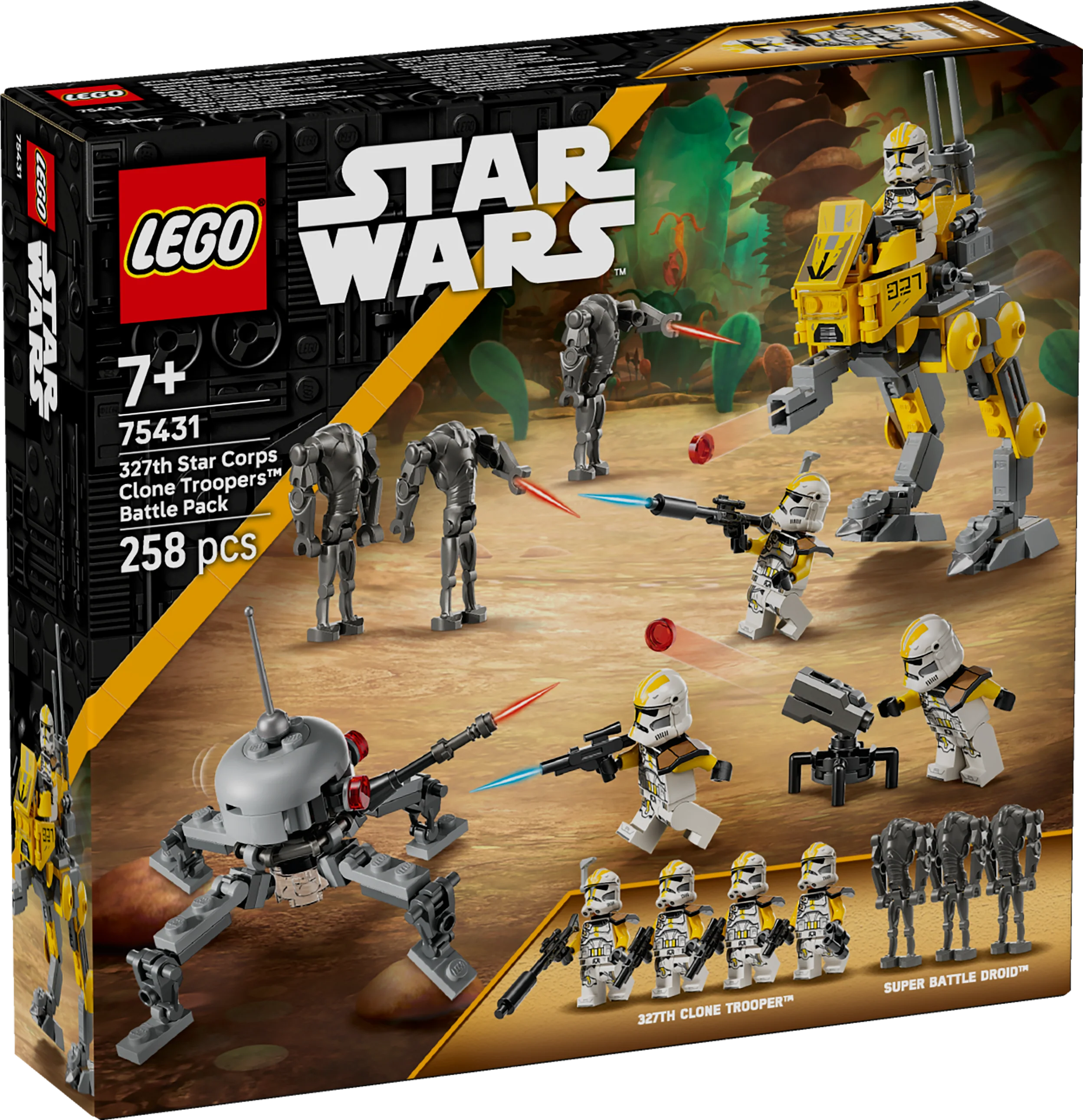 LEGO Star Wars: 327th Star Corps Clone Troopers Battle Pack (75431) - Image 2