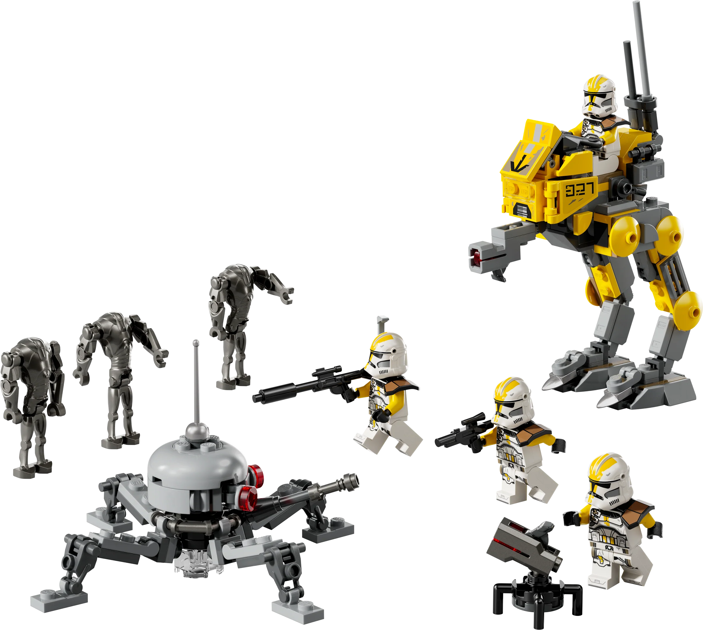 LEGO Star Wars: 327th Star Corps Clone Troopers Battle Pack (75431) - Image 3
