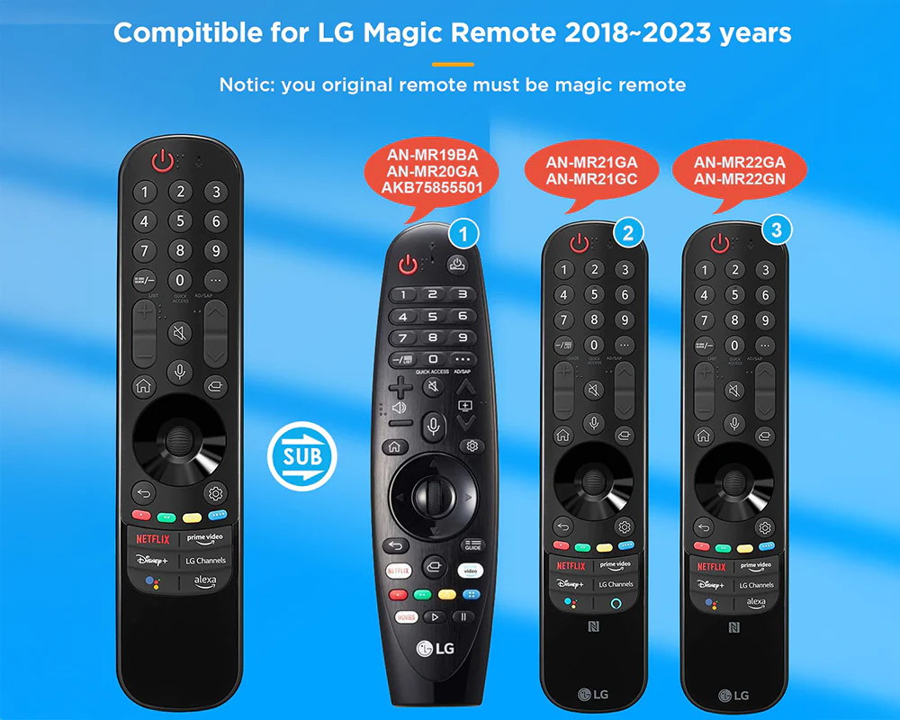 LG TV Remote Replacement Magic Remote Replacement - Image 4
