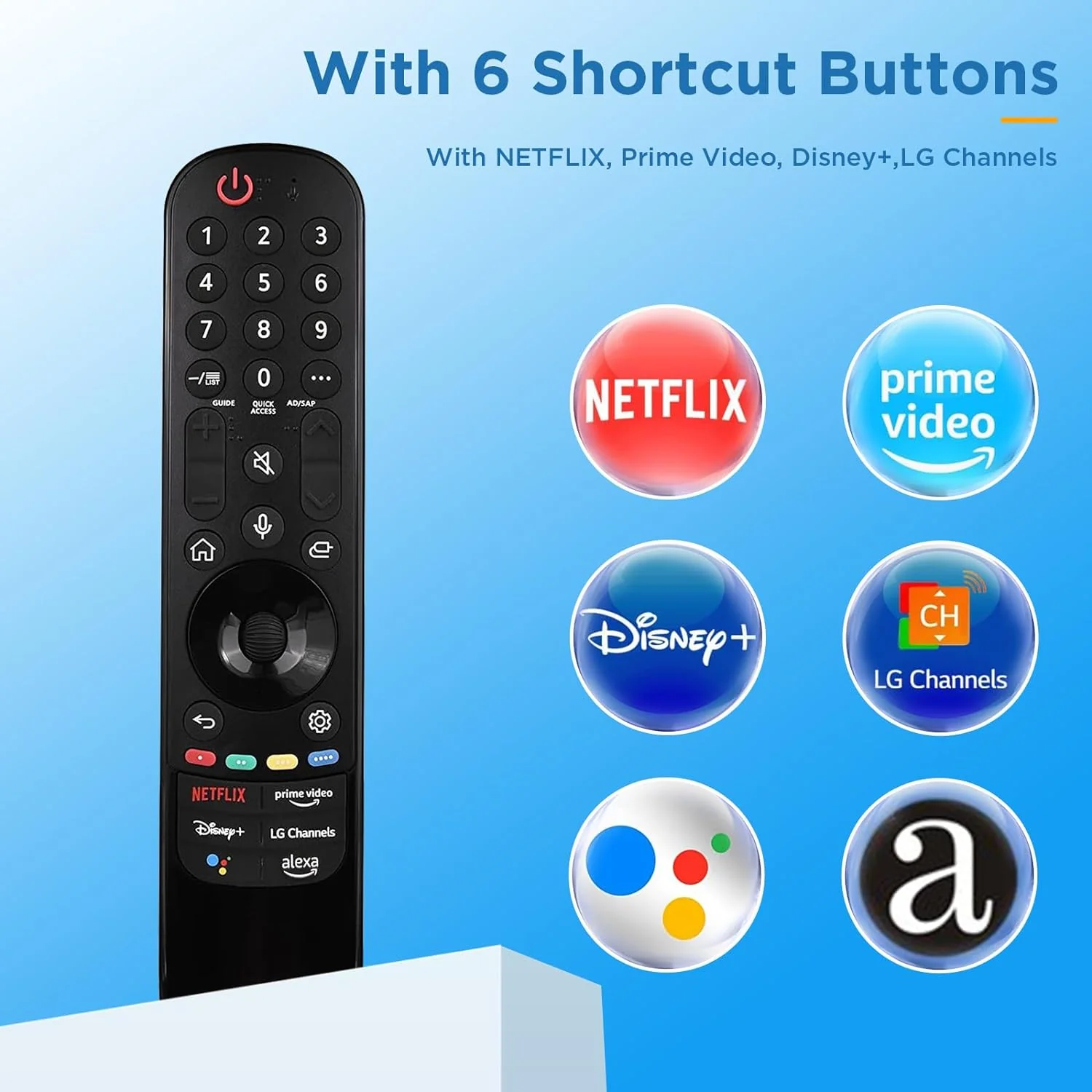LG TV Remote Replacement Magic Remote Replacement - Image 6