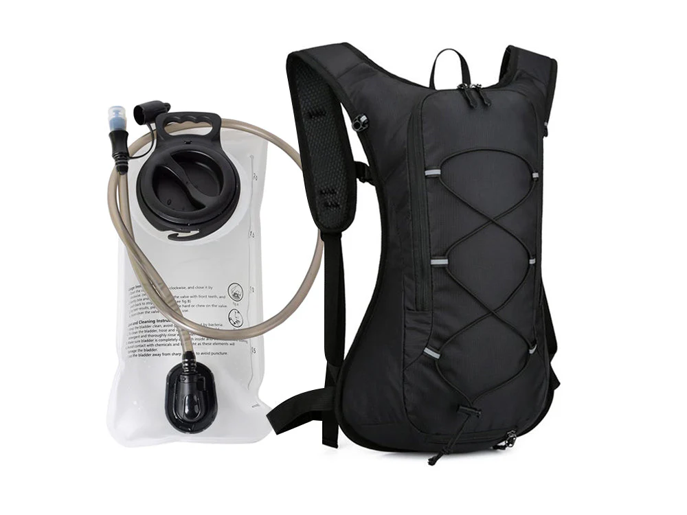 Lightweight Running Hydration Backpack Bag with 2L Water Bladder
