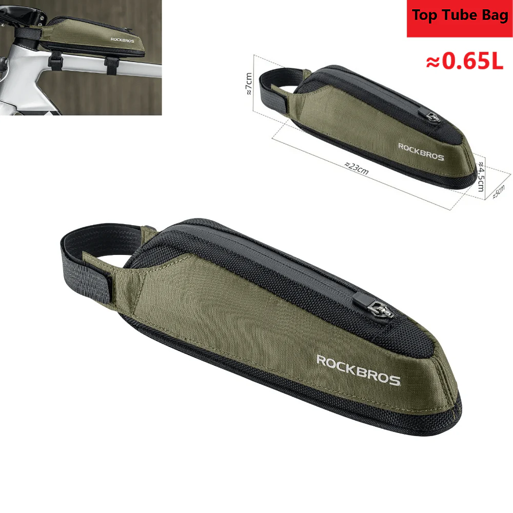 Ligtweight Bicycle Top / Under Tube Cycling Bike Frame Bag - Image 10