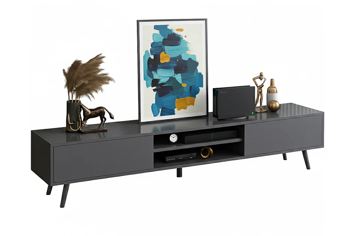 Living Room TV Cabinet Consoles Cabinet Entertainment Unit - Image 2