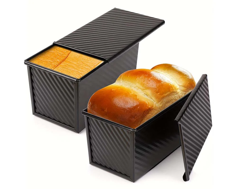 Loaf Pan with Lid Household Loaf Pan Baking Bread Pan Copper - Image 11