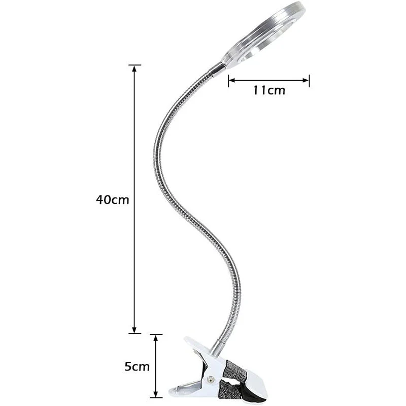 Magnifying Lamp Desk Table Magnifier Light - Image 7