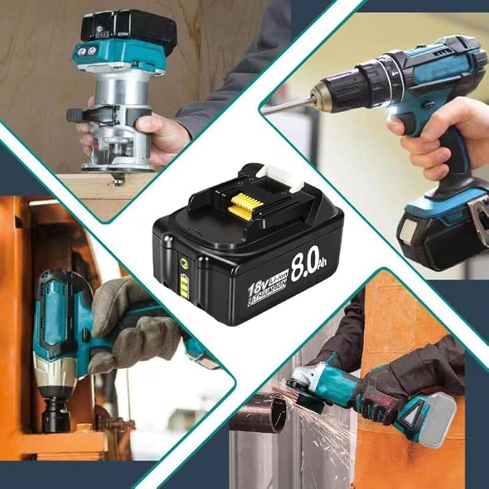 Makita Battery 18V 8AH Replacement Battery for Makita - Image 8