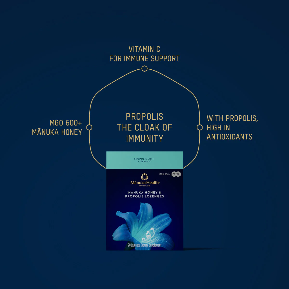 Manuka Honey & Propolis Lozenges NZ - Image 2