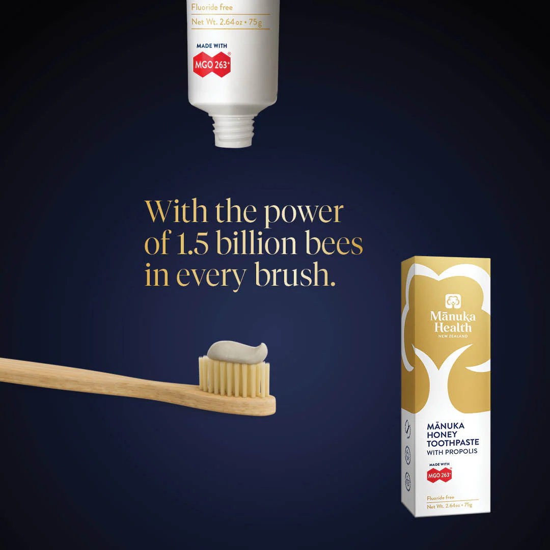 Manuka Honey & Propolis Toothpaste NZ - Image 4
