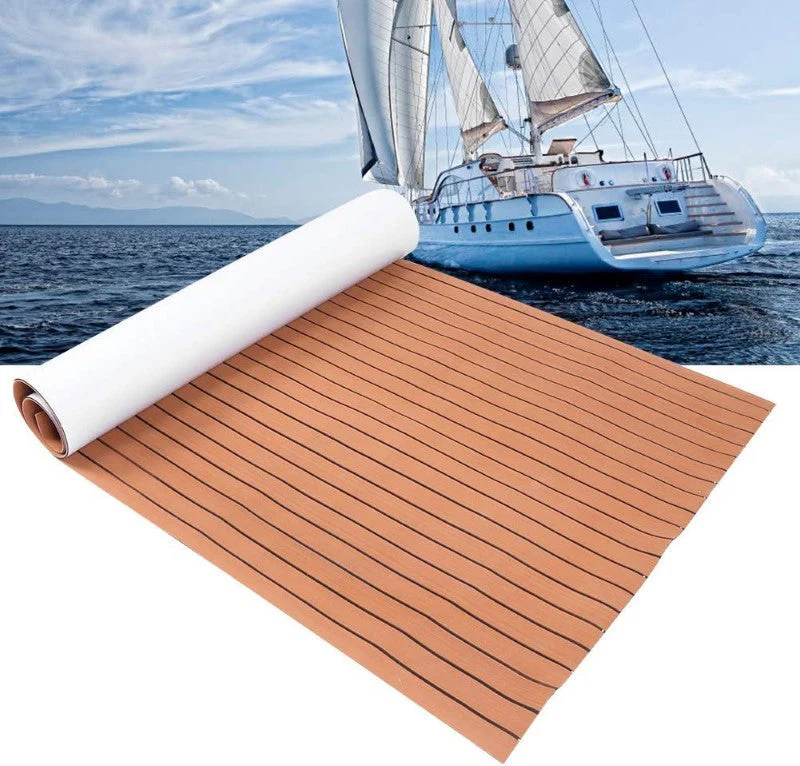 Marine Carpet Teak Boat Flooring Mat EVA 2 PCS - Image 6