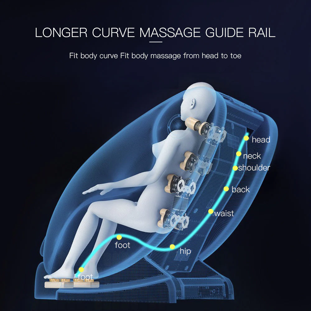 Massage Chair Full Body Zero Gravity Shiatsu - Image 4