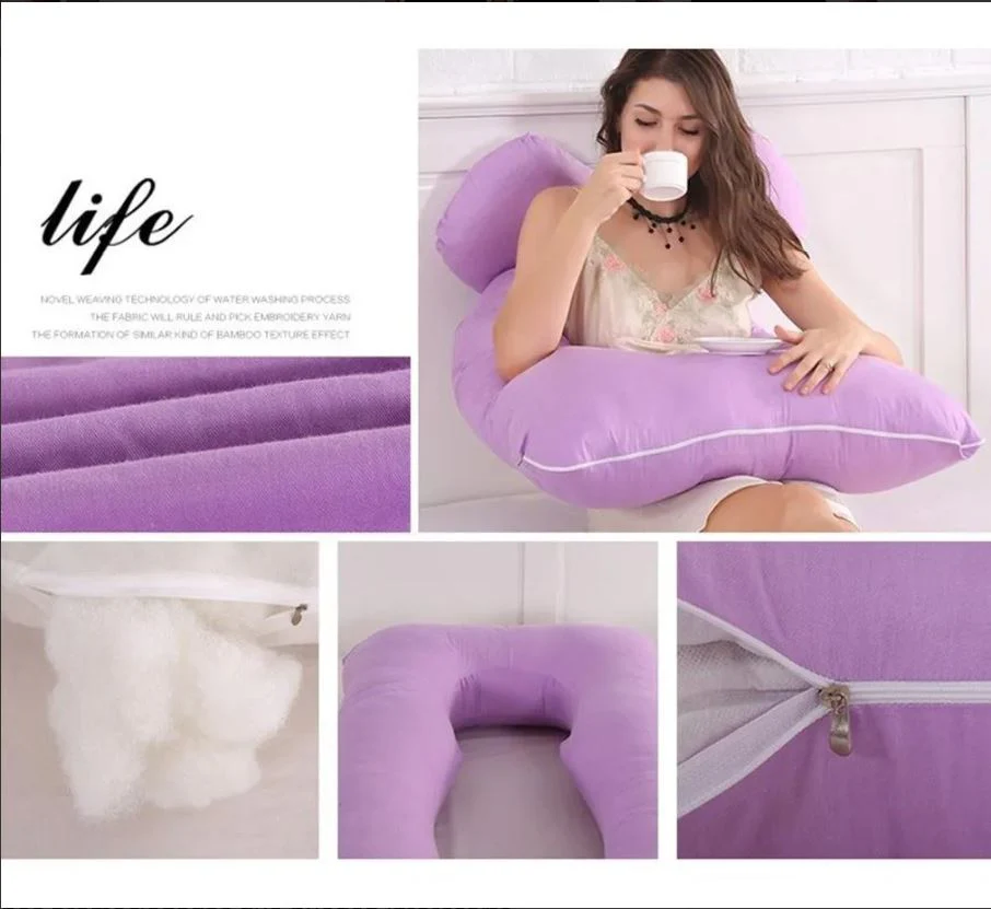 Matternity Pregnancy Pillow, U Shaped Full Body Pillow - Image 3