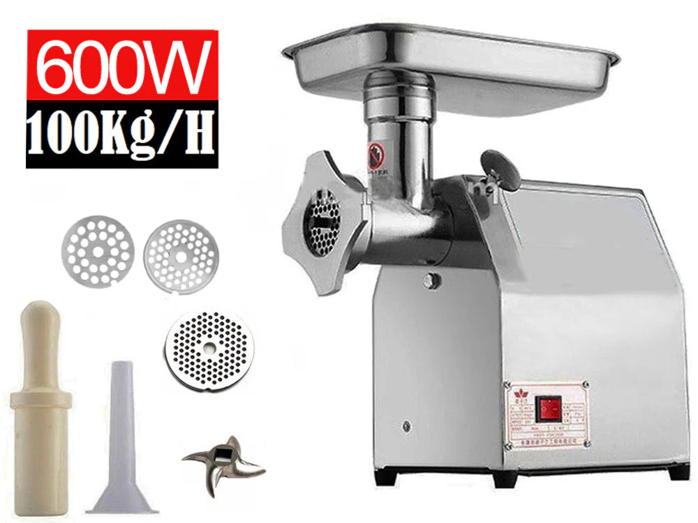 Meat Grinder Meat Mincer Sausage Maker 500W 100KG/H - Image 3
