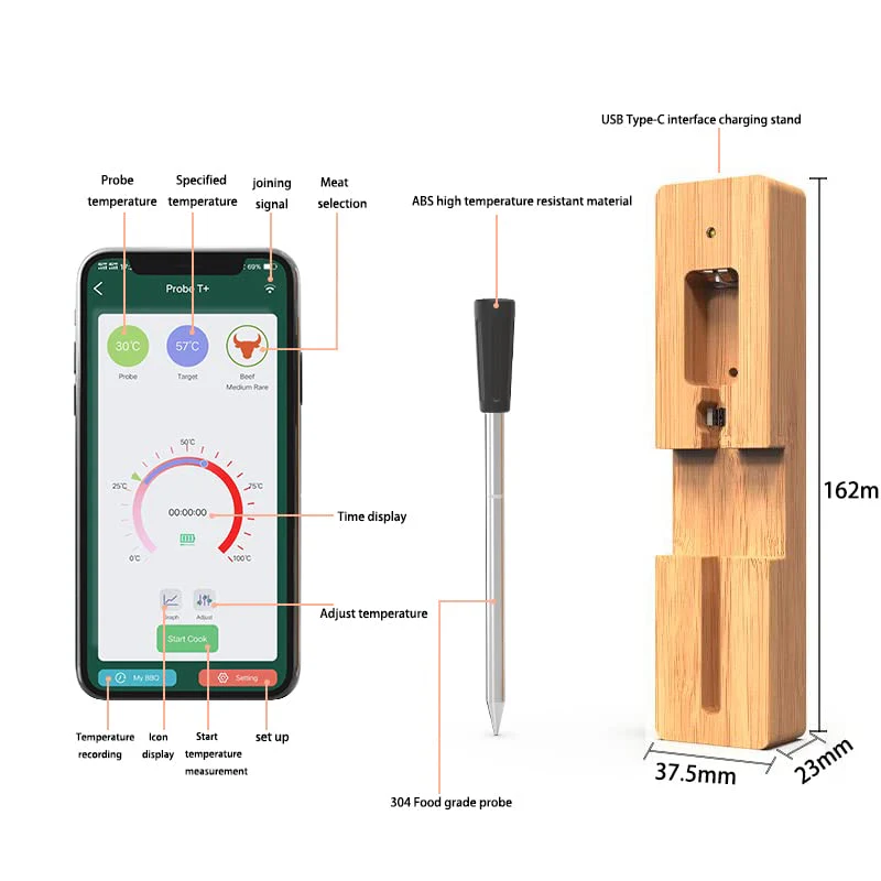 Meat Thermometer Smart Wireless - Image 8