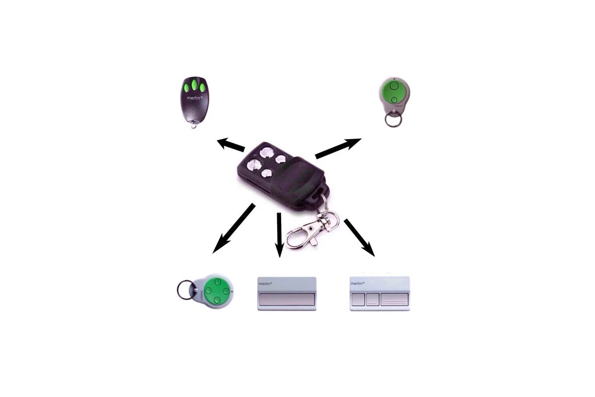 Merlin + Garage Door Remote CM842 CM844 C940 C945 Replacement - Image 2