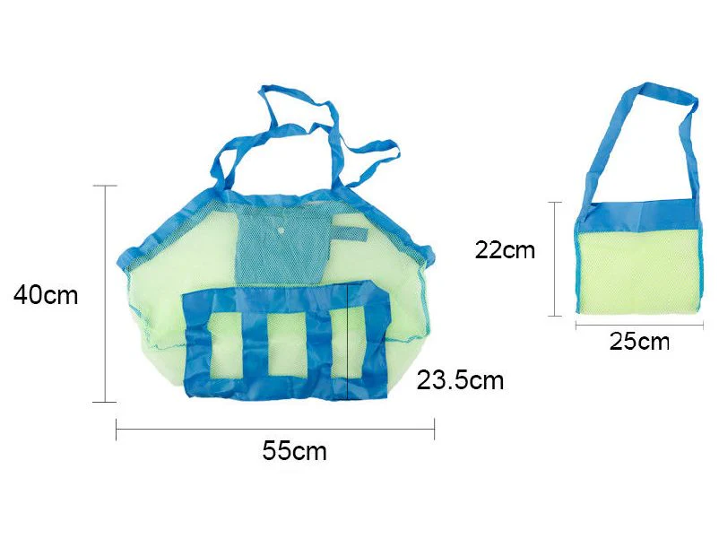 Mesh Tote Bag Beach Picnic Shopping - Image 2