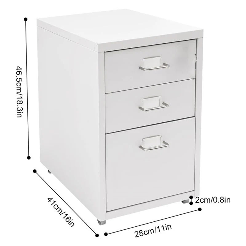 Metal Mobile File Cabinet - Image 10