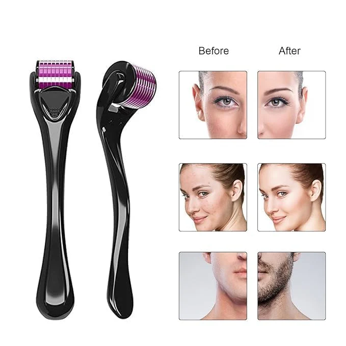 Micro Needling Derma Roller For Women and Men 0.5mm - Image 4