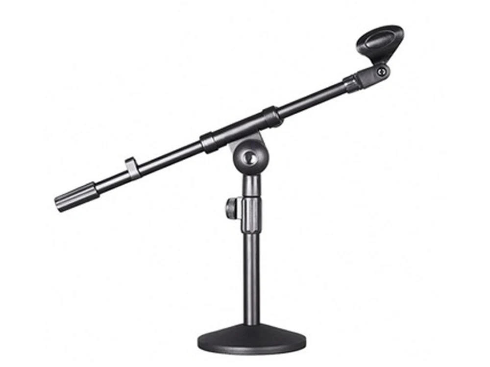 Microphone Stand Universal Mic Mount With Heavy Compact Base - Image 4