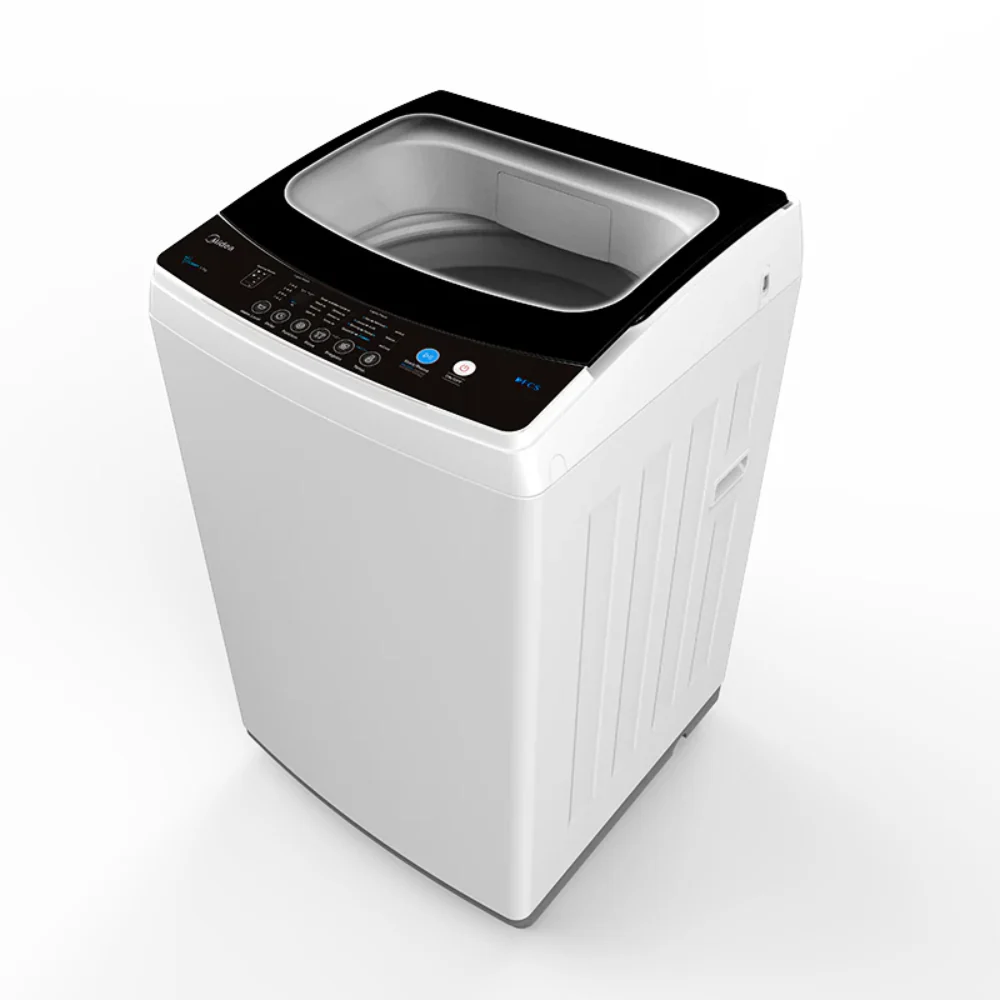Midea 7KG Top Load Washing Machine with i-clean Function - White - Image 2