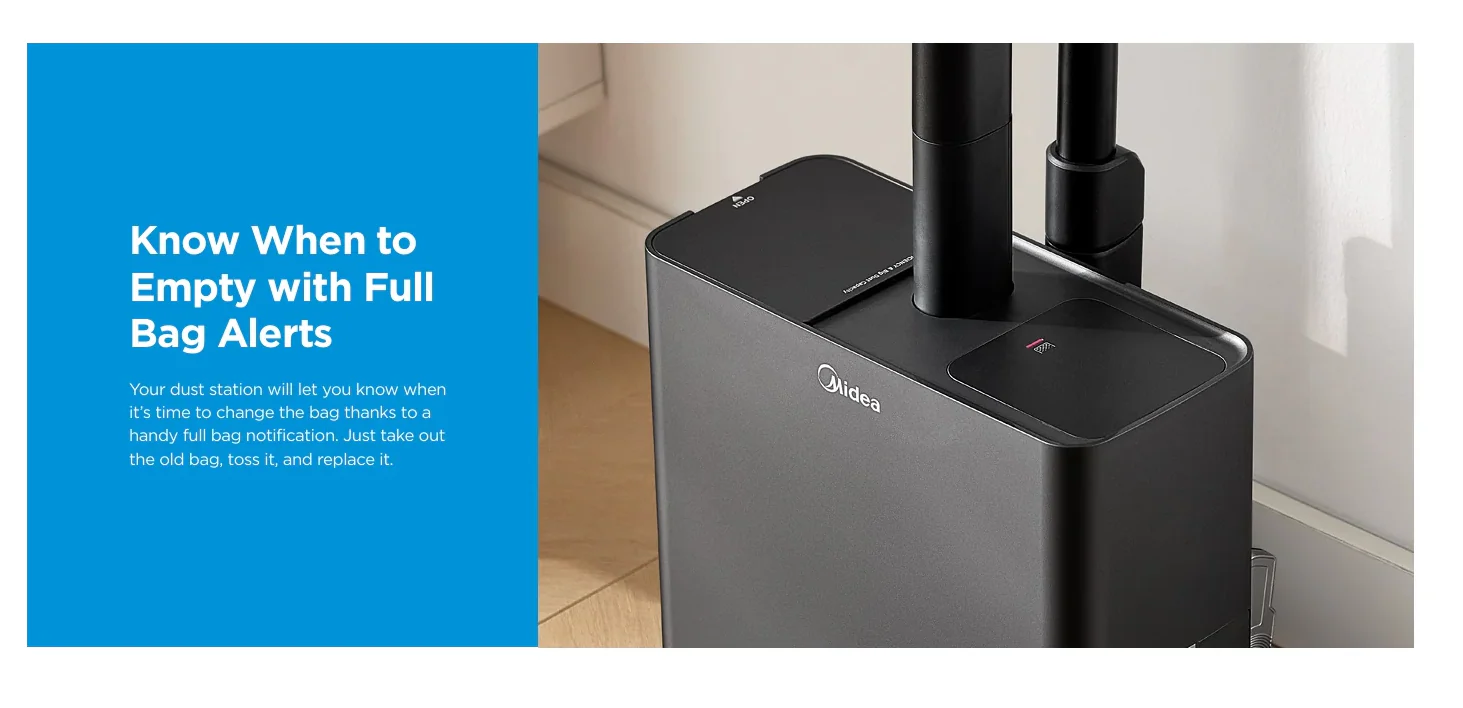 Midea Bendable Cordless Vacuum Cleaner MP08AUGY - Image 8