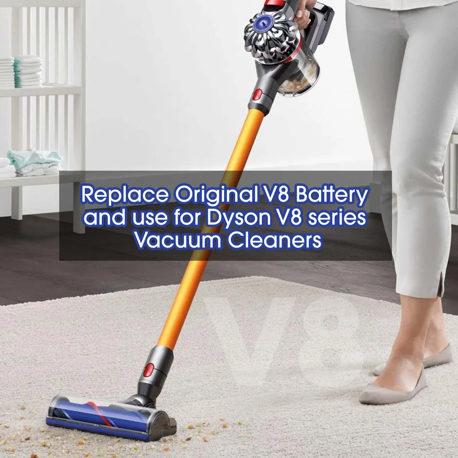 Milwaukee to Dyson Battery Adapter V7 / V8 Series Vacuum Cleaner Adapter Converter - Image 8